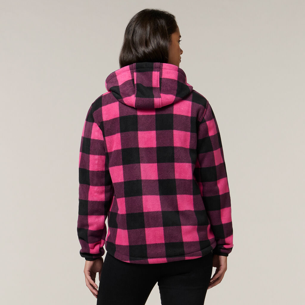 Hard Yakka Womens Check Zoodie - Y08522