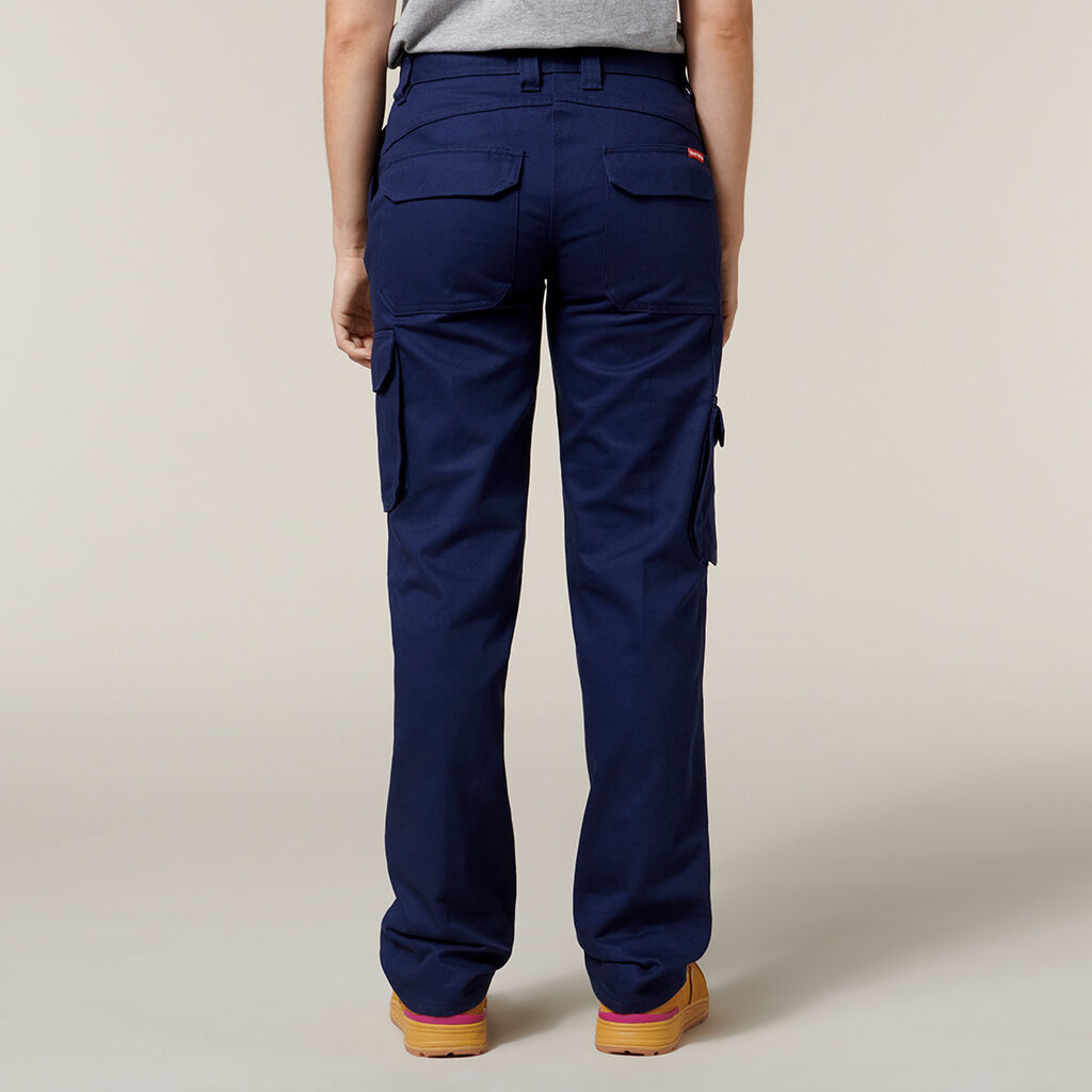 Hard Yakka Women's Cotton Drill Cargo Pant - Y08850