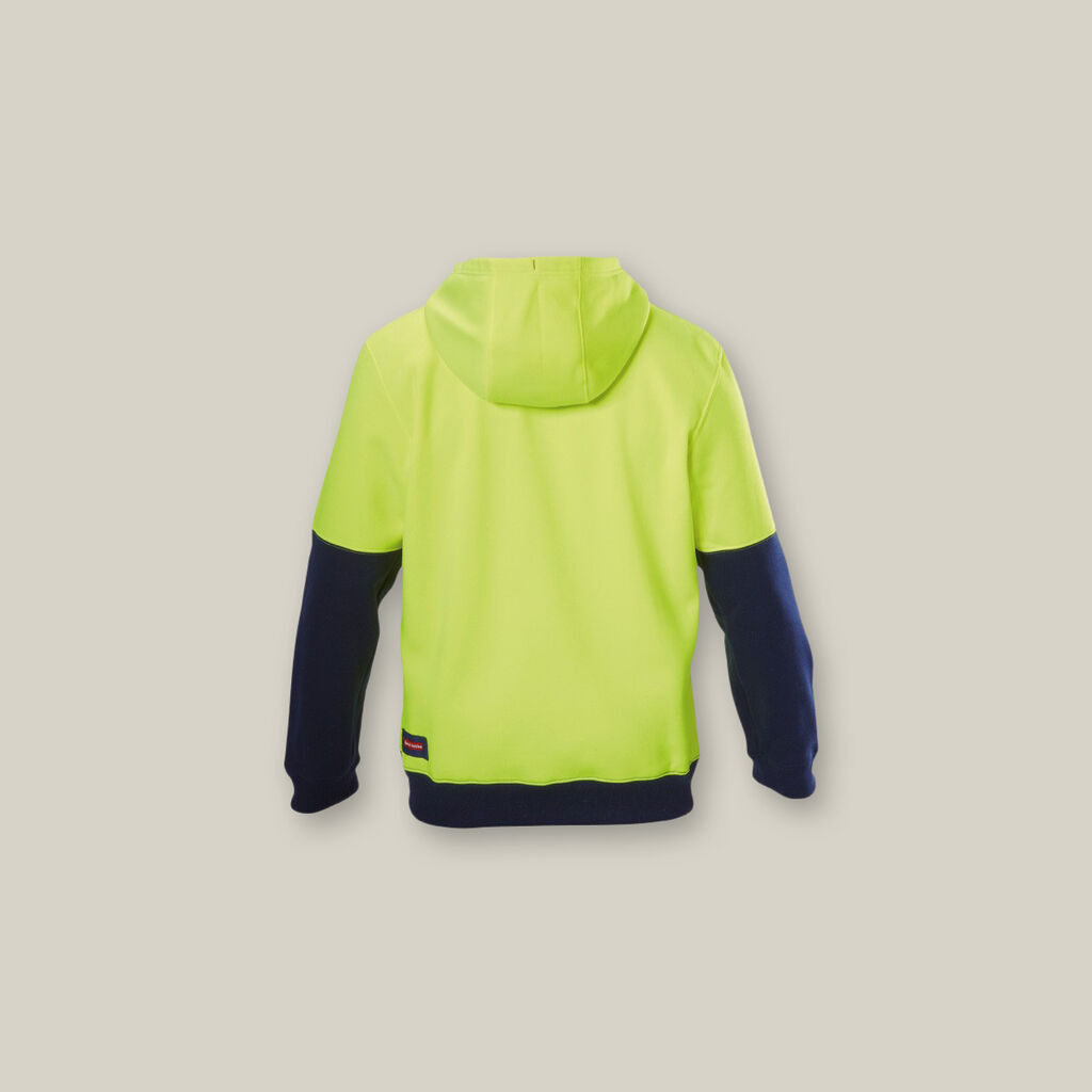 Hard Yakka Hi-Vis Brushed Fleece Hoodie - Y19325