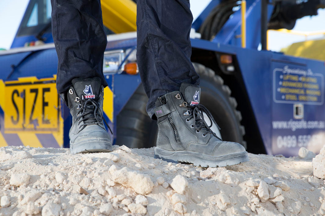 Safety Zip Side Canberra Workwear