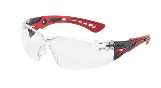 Bollé Rush+ Platinum AS/AF Safety Glasses Clear