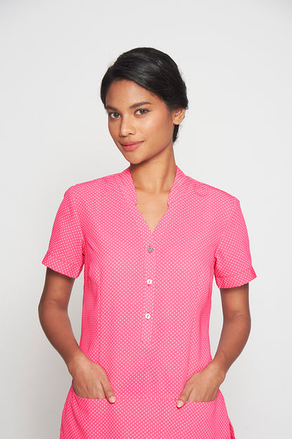 City Collection City-Stretch Spot Tunic - 2174