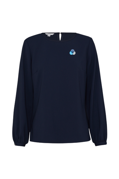 NNT French Georgette Long Sleeve Blouse - Elysium EPL