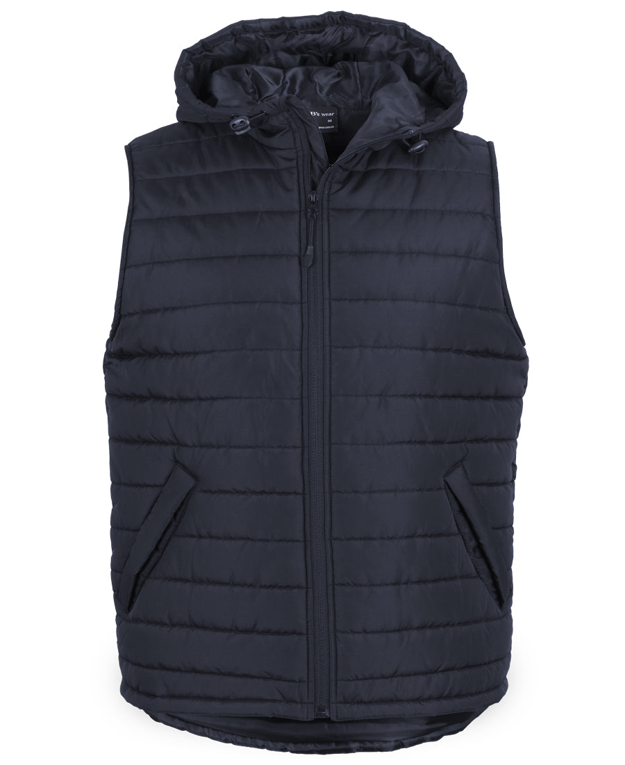 JB's Wear Hooded Puffer Vest - 3AHV