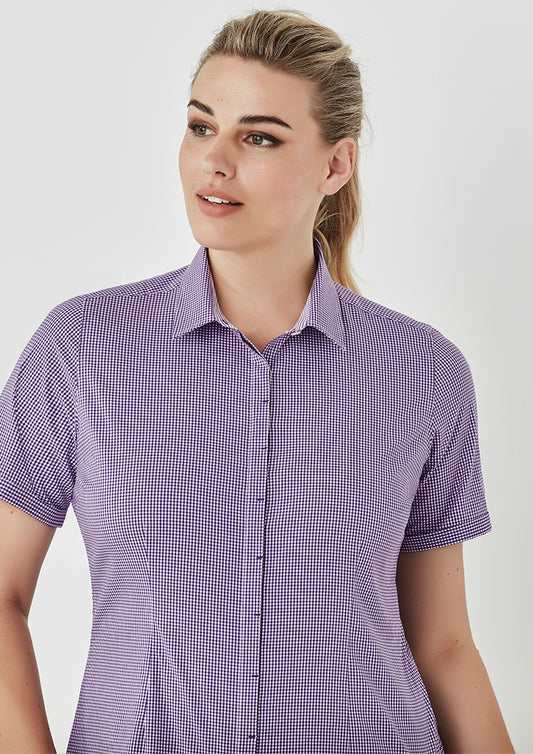Biz Newport Womens Short Sleeve Shirt - 42512