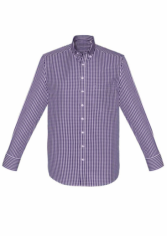Biz Men's Springfield Long Sleeve Shirt - 43420 - Clearance