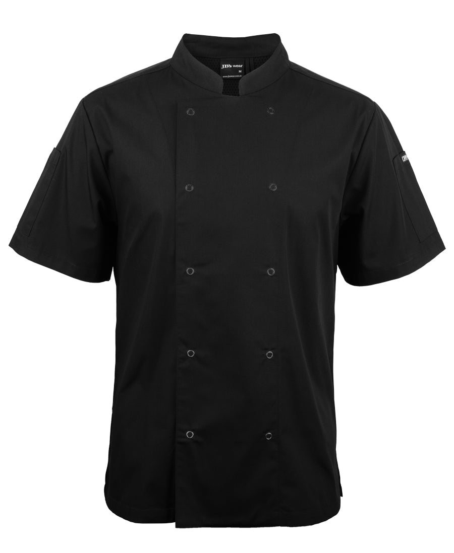 JB's Wear S/S Snap Button Chefs Jacket - 5CJS