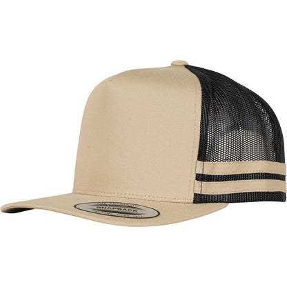 Flexfit A Frame Stripe Trucker Cap - 6507