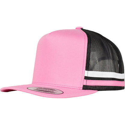 Flexfit A Frame Stripe Trucker Cap - 6507