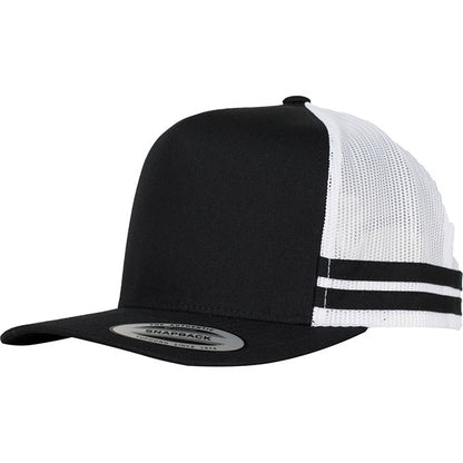 Flexfit A Frame Stripe Trucker Cap - 6507