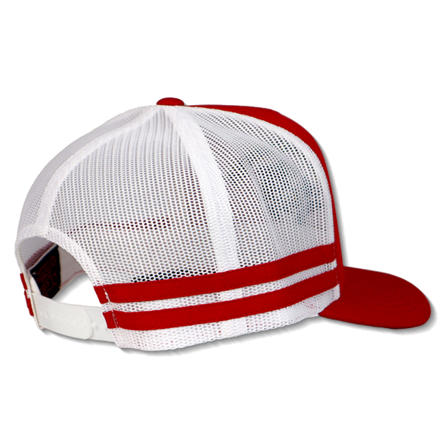 Flexfit A Frame Stripe Trucker Cap - 6507