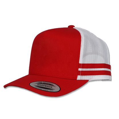 Flexfit A Frame Stripe Trucker Cap - 6507