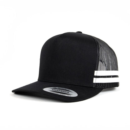 Flexfit A Frame Stripe Trucker Cap - 6507
