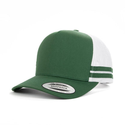 Flexfit A Frame Stripe Trucker Cap - 6507
