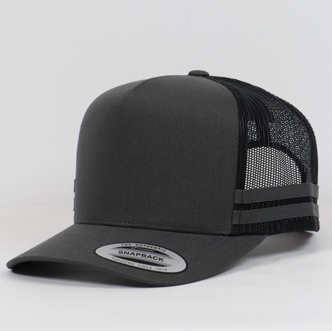 Flexfit A Frame Stripe Trucker Cap - 6507