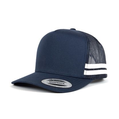 Flexfit A Frame Stripe Trucker Cap - 6507