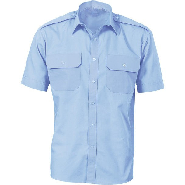 Men's Epaulette Shirts Long & Short Sleeve - Clearance