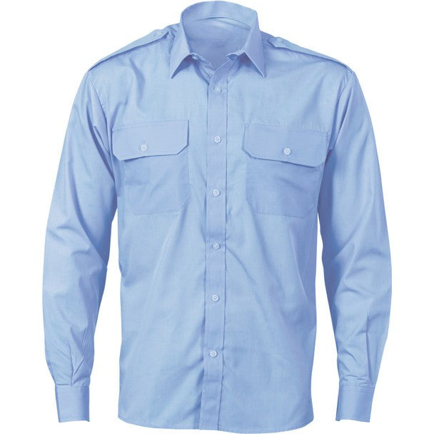 Men's Epaulette Shirts Long & Short Sleeve - Clearance
