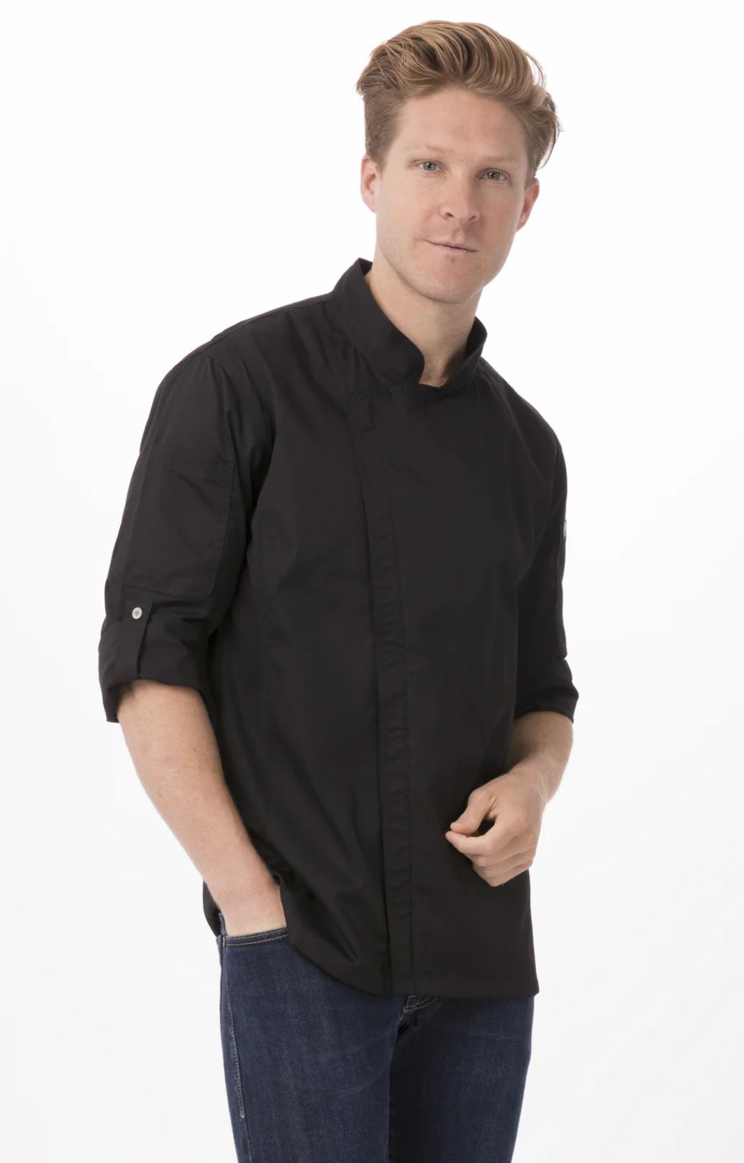 Chef Works Hartford Long Sleeve Chef Jacket - BCLZ008