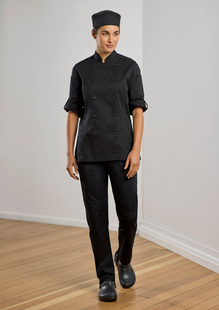 Biz Saffron Womens Chef Flex Pant - CH432L