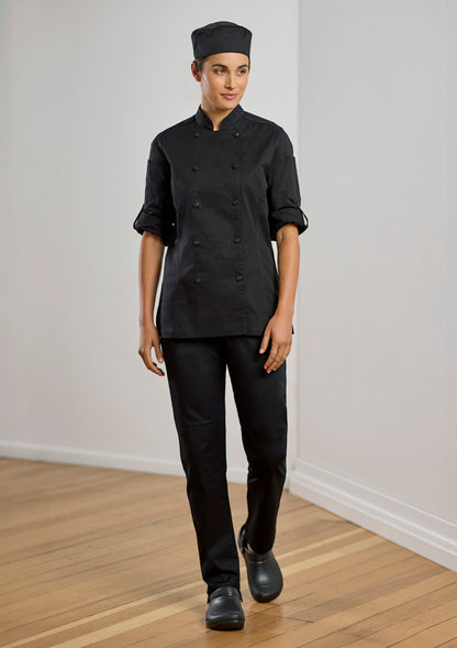 Biz Saffron Womens Chef Flex Pant - CH432L