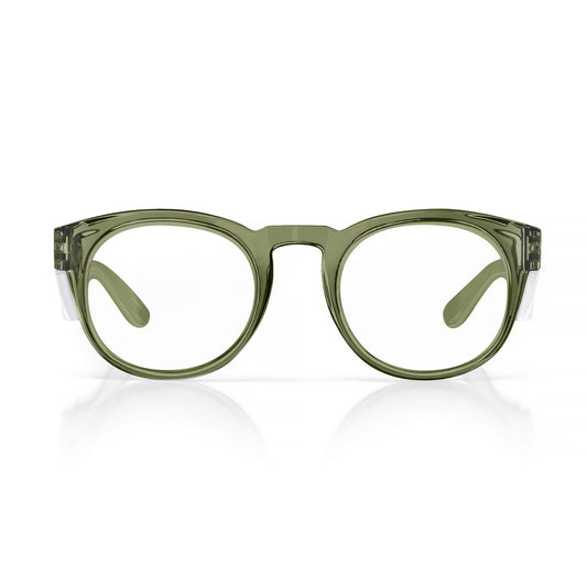 SafeStyle Cruisers Green Frame /Clear UV400