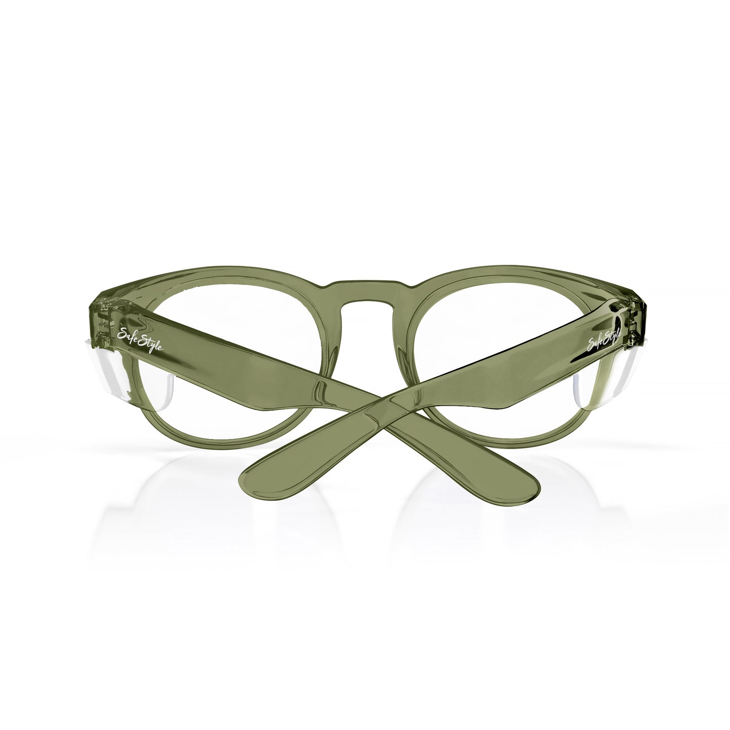 SafeStyle Cruisers Green Frame /Clear UV400