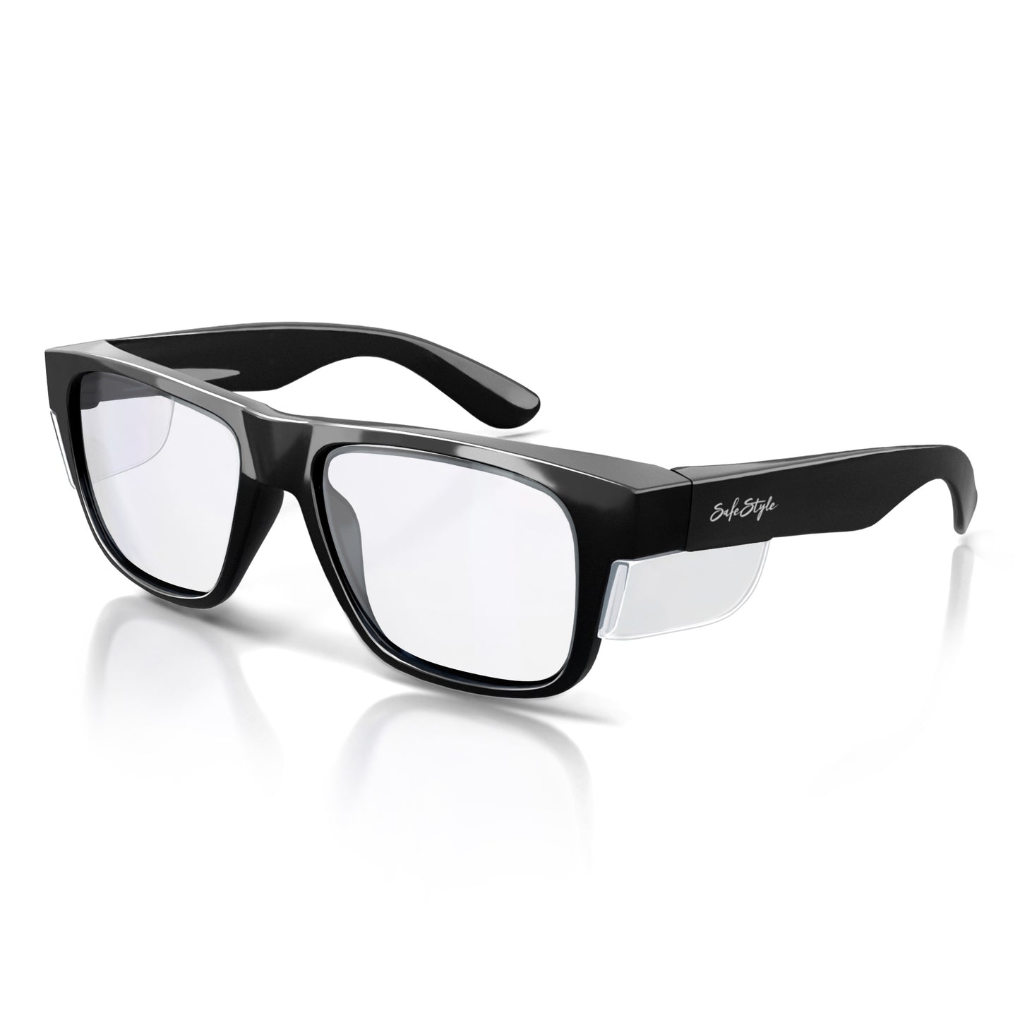 SafeStyle Fusions Black Frame/Clear UV400