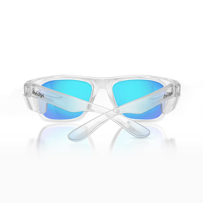 SafeStyle Fusions Clear Frame/Mirror Blue Polarised UV400