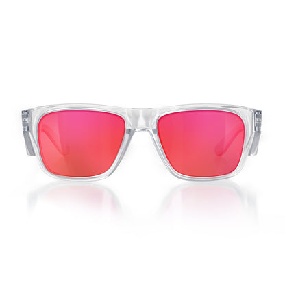 SafeStyle Fusions Clear Frame/Mirror Red Polarised UV400