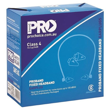 PRO Choice Proband Fixed Headband Earplugs Class 4 -24DB Box