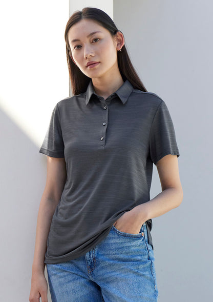 Biz Orbit Womens Short Sleeve Polo - P410LS