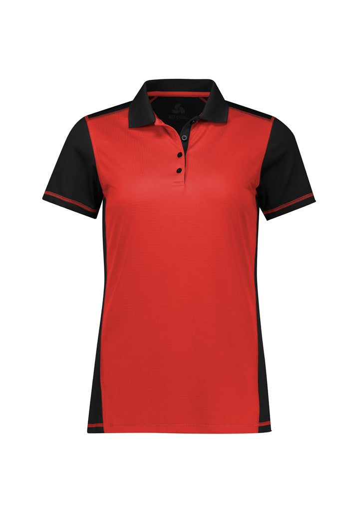 Biz Dart Womens Short Sleeve Polo - P419LS
