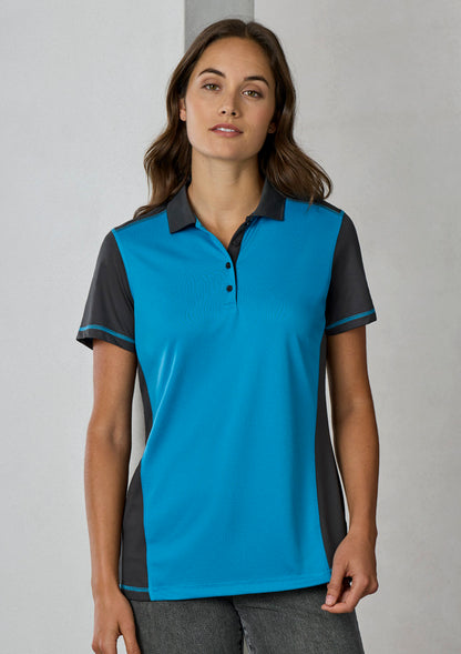 Biz Dart Womens Short Sleeve Polo - P419LS