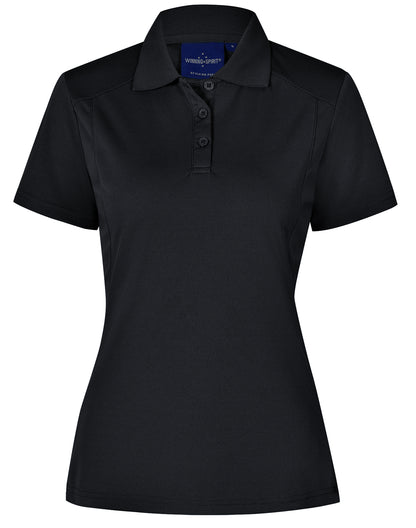 Winning Spirit Ladies Bamboo Charcoal S/S Polo - PS60