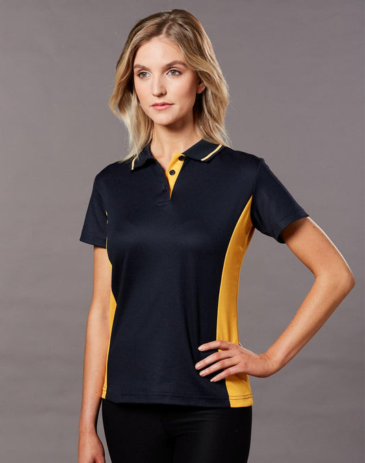 Winning Spirit Ladies Truedry Contrast S/S Polo - PS74
