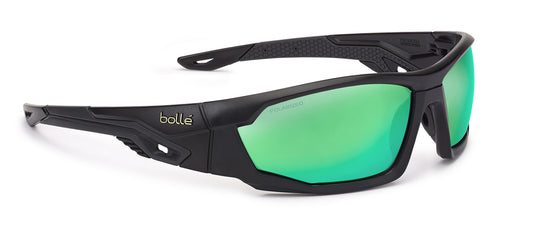 Bollé Mercuro Polarised Safety Glasses Green