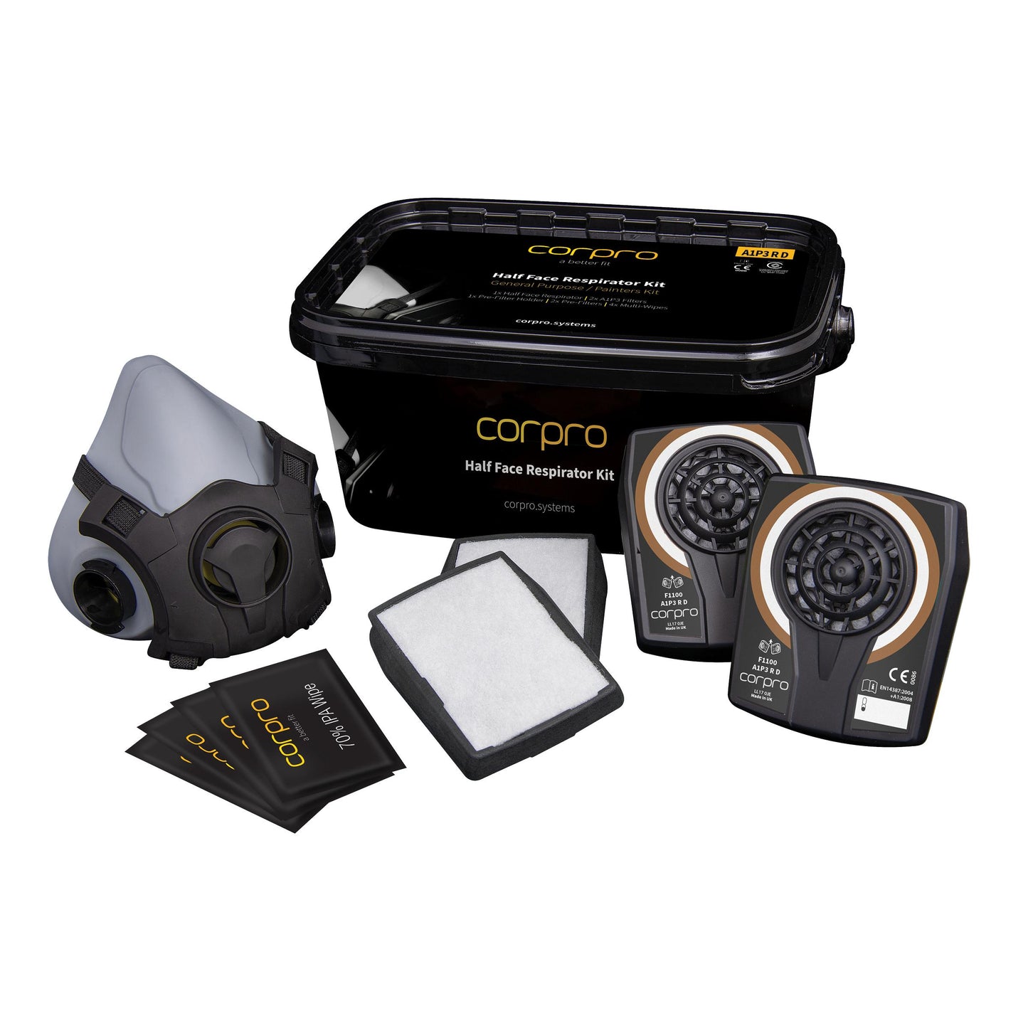 CORPRO General Purpose/Painters Respirator Kit