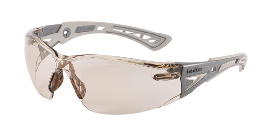 Bollé Rush+ Platinum AS/AF Safety Glasses CSP Brown