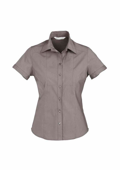 Biz Women's Chevron Short Sleeve Shirt - S122LS - Clearance