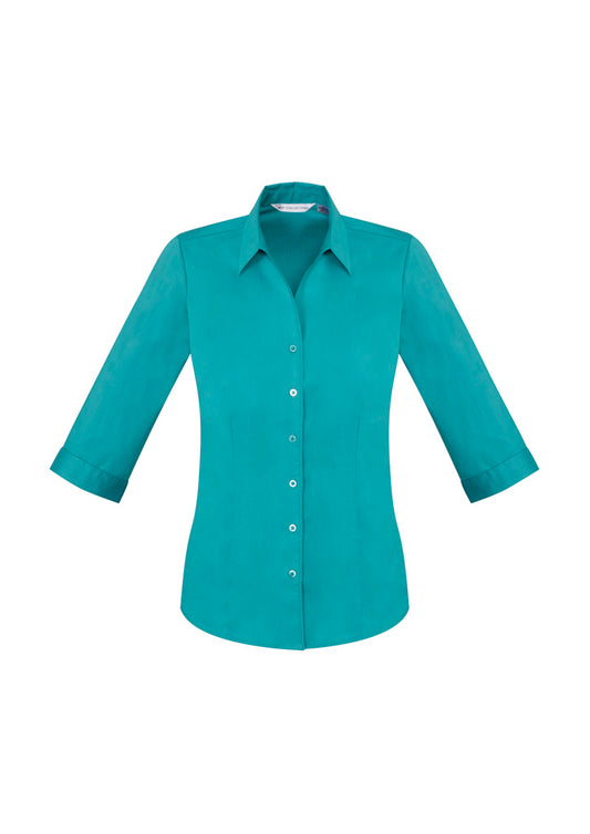 Biz Women's Monaco 3/4 Sleeve Shirt - S770LT - Clearance