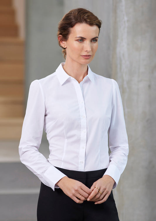 Biz Euro Women's Long Sleeve Shirt - S812LL