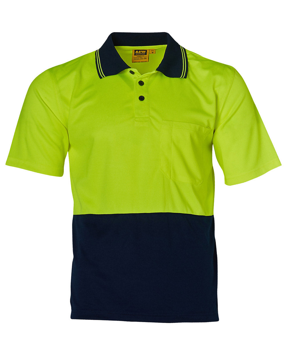 AIW Hi-Vis Cooldry Safety Polo S/S - SW01CD