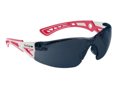 Bollé Pink RUSH+ Safety Glasses Black