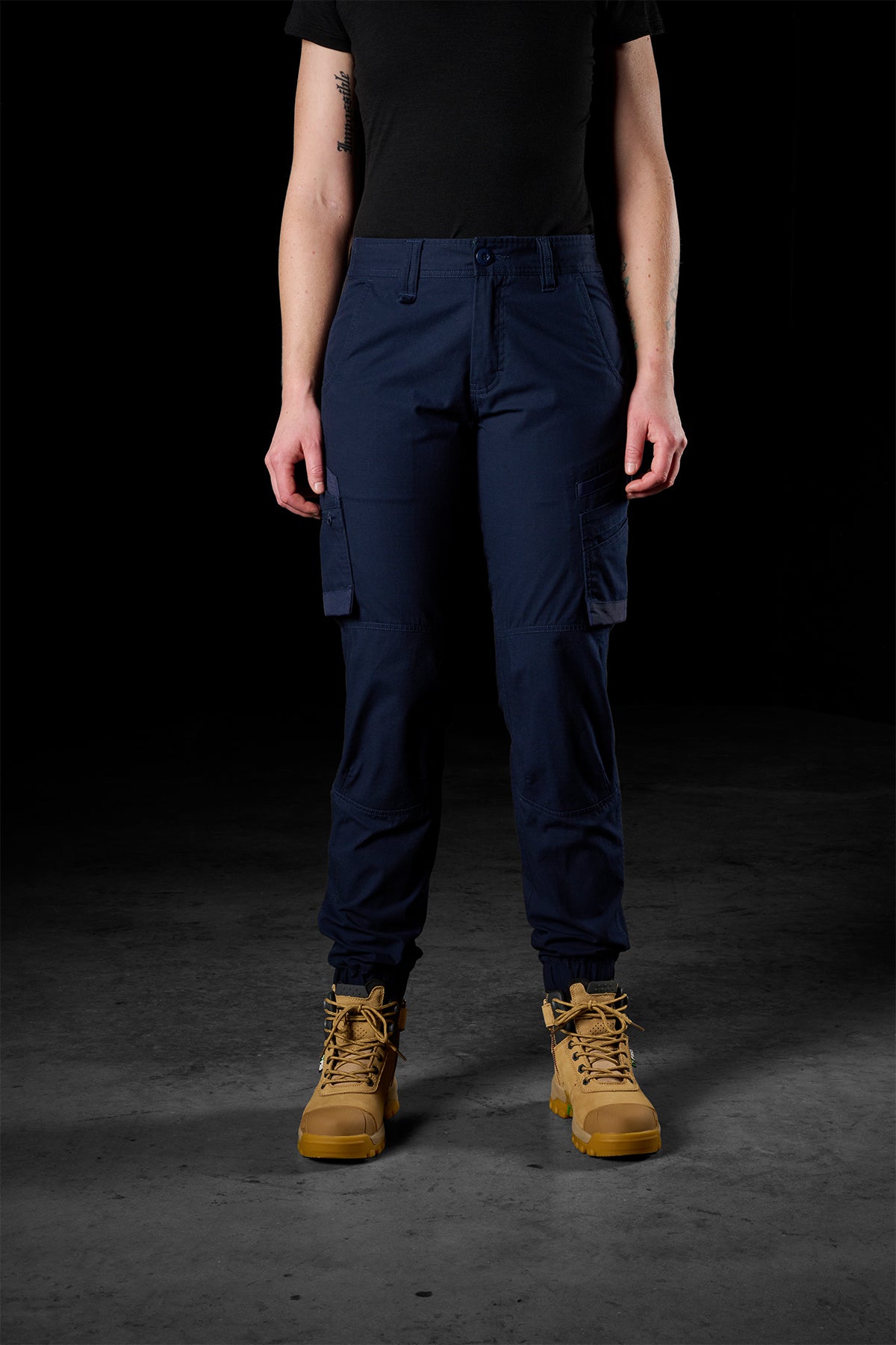 FXD WP-8W Women's Stretch Ripstop Cuffed Work Pant