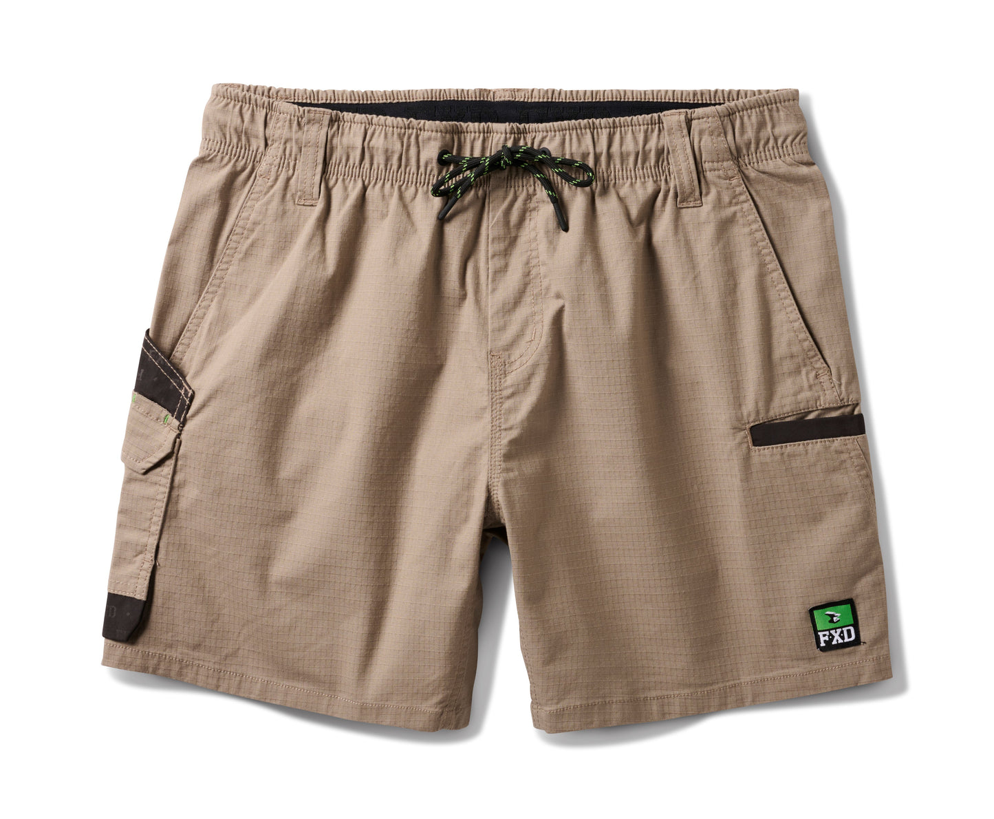 FXD WS-7 Elastic Waist Stretch Ripstop Work Short