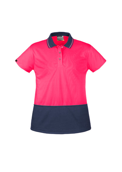 Syzmik Womens Hi Vis Basic Short Sleeve Polo - ZH731