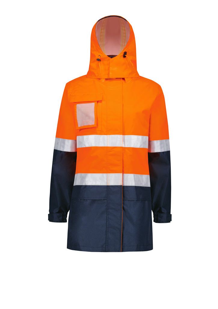 Syzmik Womens Hi Vis Ultralite Waterproof Jacket - ZJ757