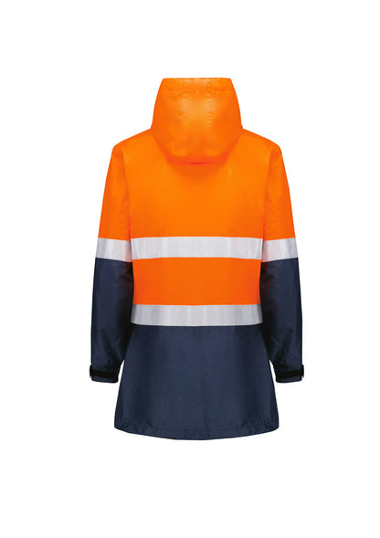 Syzmik Womens Hi Vis Ultralite Waterproof Jacket - ZJ757