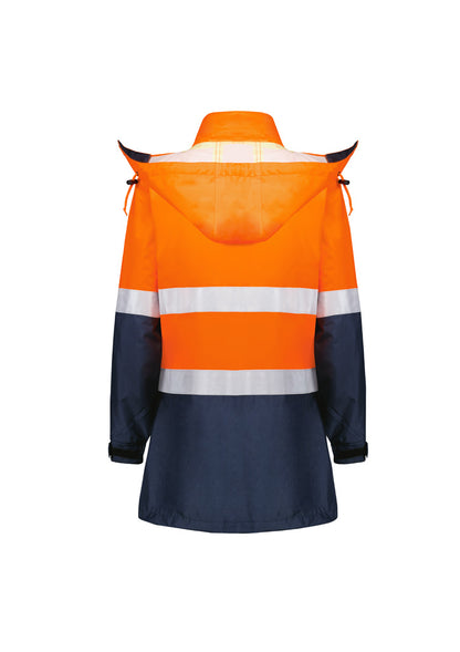 Syzmik Womens Hi Vis Ultralite Waterproof Jacket - ZJ757